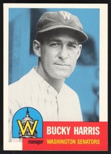1991 Topps Archives 1953 #313 Bucky Harris