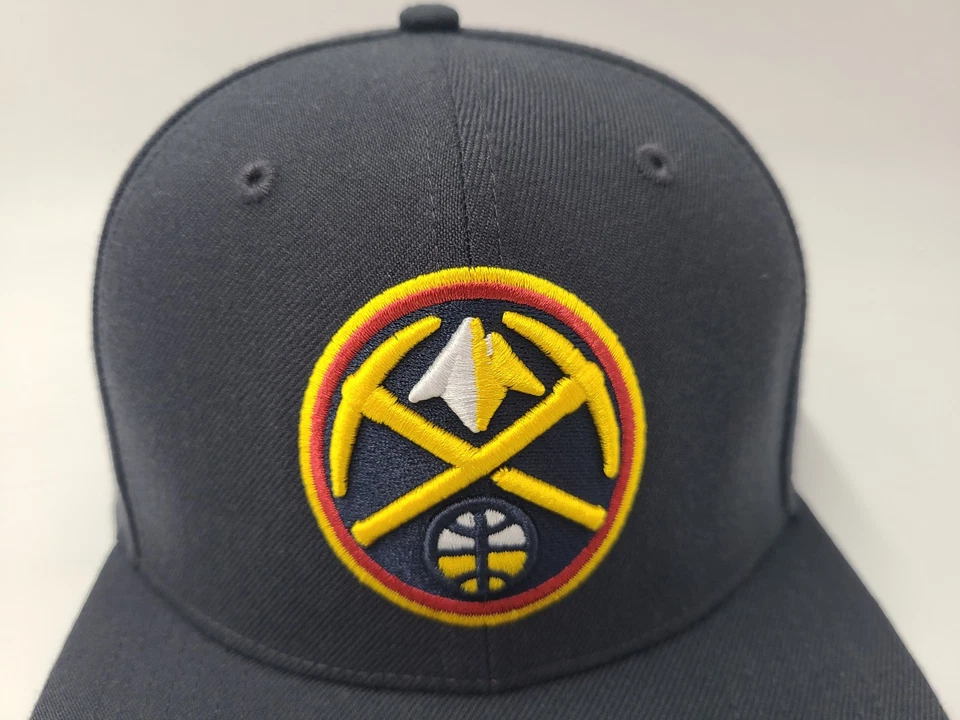 Denver Nuggets Conferencia Oeste 47 Marca Snapback Gorra Gorra Mezcla Lana NBA Azul Foto 4 de 4