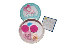 Mix lot Variety 4 CT Bath Bombs opened container new bath bombs mac1