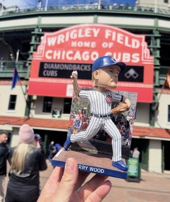Kerry Wood Bobblehead Chicago Cubs 5/2/26 SGA Brand New In Box +