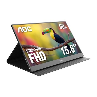16T20 Portable Monitor 15.6 Inch FHD 1920x1080, IPS Panel Computer Display, S...