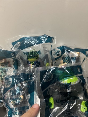 Flushed Away 2006 Happy Meal Toys Full Set - Picture 2 of 2