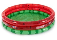 Watermelon 66" in Inflatable Pool