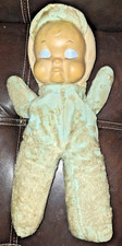 VERY RARE VIntage Knickerbocker Pout Face Baby Doll Blue Eyelids 1940s