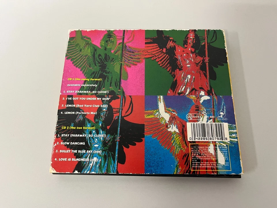 U2 - Stay (Faraway, So Close!) - 2 CD Set / The Live Format incl. Lemon Remixes - Bild 3 von 3