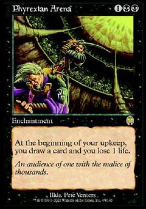MTG English Phyrexian Arena NM Normal Apocalypse