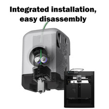 P1P/P1S Hotend Assembled Extruder Printhead Kit for Bambu Lab P1P/P1S- 3D Pri...