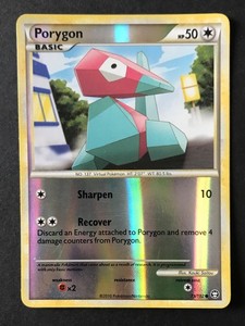 Porygon 73/102 HGSS Triumphant REVERSE HOLO Heartgold Soulsilver Pokemon Card Ex