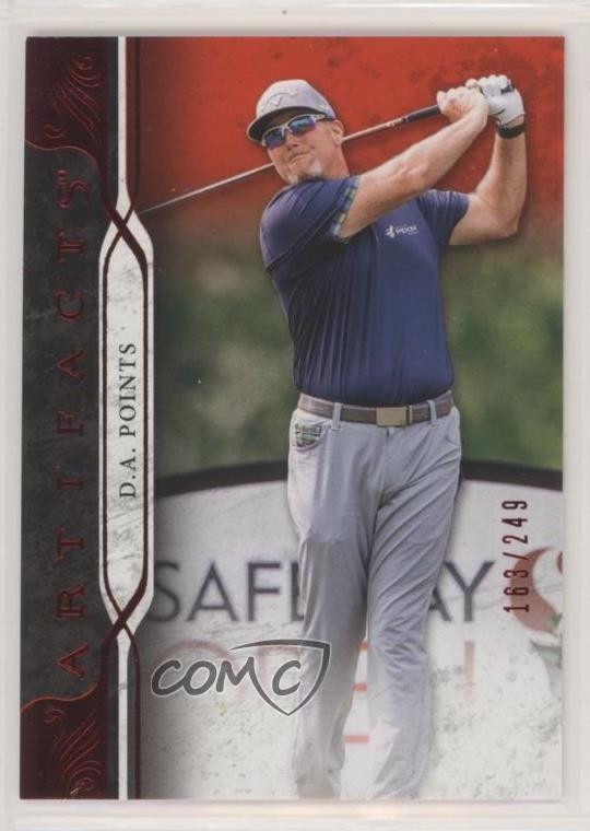 2021 Upper Deck Artifacts Red 163/249 DA Points #43 d4e