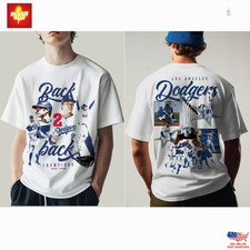 Los Angeles Dodgers World Series Champions Tribute T-Shirt 2025 Victory Celebrat