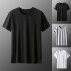 Breathable Polyester Ice Silk T-Shirt Breathable Material Regular Length