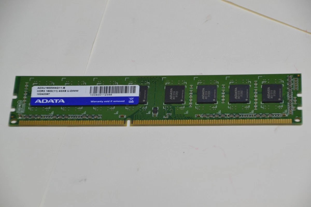 ADATA 4GB Computer DDR3 SDRAM for sale | eBay