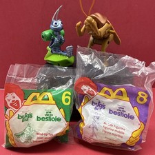 Lot of 4 McDonald's 1998 A BUG'S LIFE Disney Movie Insect Happy Meal toys