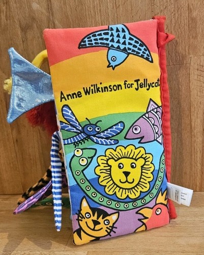 Retired Jellycat Rainbow Tails Activity book Babies Toddler J5172F - Free UK P&P - Picture 7 of 9