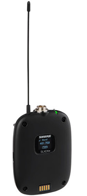 Shure SLXD1+=-G57 Wireless Bodypack Transmitter 24-bit Digital Audio Mic