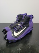 Nike Baseball Huarache Mens Size 13 2K Elite Mid Metal Cleats Purple