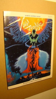 MARVEL GRAPHIC NOVEL 11 VOID INDIGO *VF/NM 9.0* (CONTROVERSIAL ISSUE) 1ST PRINT