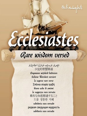 Uche Kezborn | Ecclesiastes | Taschenbuch | Englisch (2010) | Rare Wisdom Versed