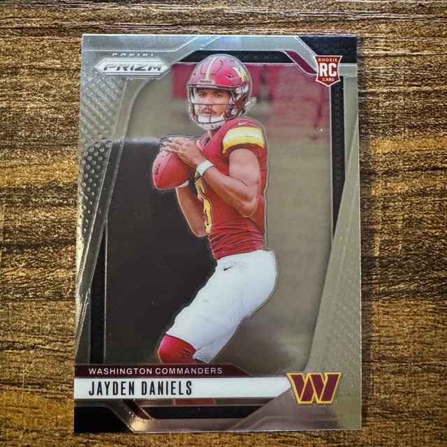 2024 Panini Prizm Jayden Daniels Base Rookie #347 Washington Commanders RC