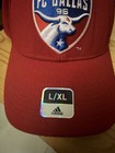 NWT Adidas FC Dallas Authentic Team Hat Red FitMax 70 MLS L / XL — photo 3