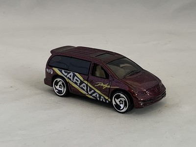 Hot Wheels Dodge Caravan 1998 First Editions Dark Red SBs