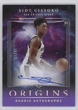 2023-24 Panini Origins Rookie FOTL Purple 18/18 Sidy Cissoko #RA-SCS Auto 14rh