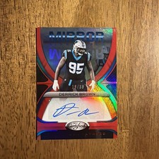 2021 Panini Certified Derrick Brown Mirror /30 Auto