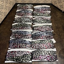 Lot of 28 Hair Accessories Fashion Headbands NEW With Tags Multicolor Leopard