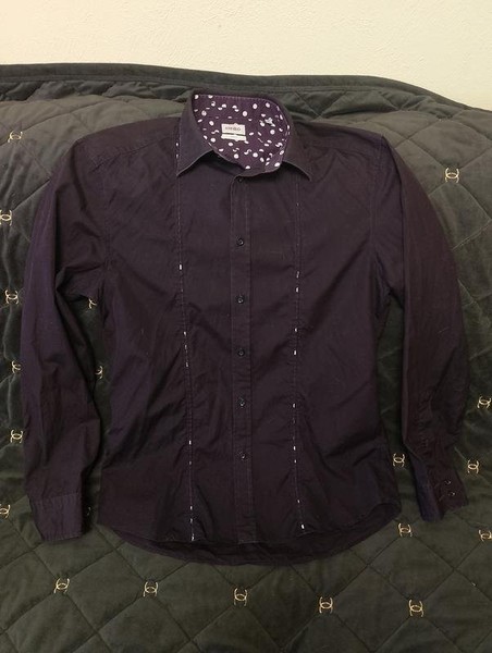 Women Kenzo Shirt Purple Cotton 42 / XL / 50