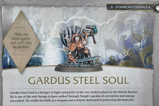 Gardus Steel Soul | Warhammer AoS Stormcast Eternals New on Sprue