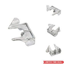 Wall Mount Butterfly Gate Latch 1 3/8" Chain Link Fence Galvanized Steel Rust