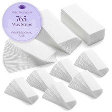 765 Professional Wax Strips for Waxing Tear-Resistant Fabric Hair Removal Stri