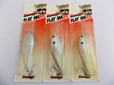 BANDIT "PRE PRADCO" FLATT MAXX FMS1RS10 - 3 LURES - SS132