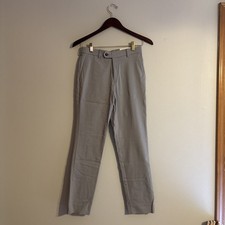 Ralph Lauren Boys Super Stretch Gray Dress Pants Regular 14R/27  -W 