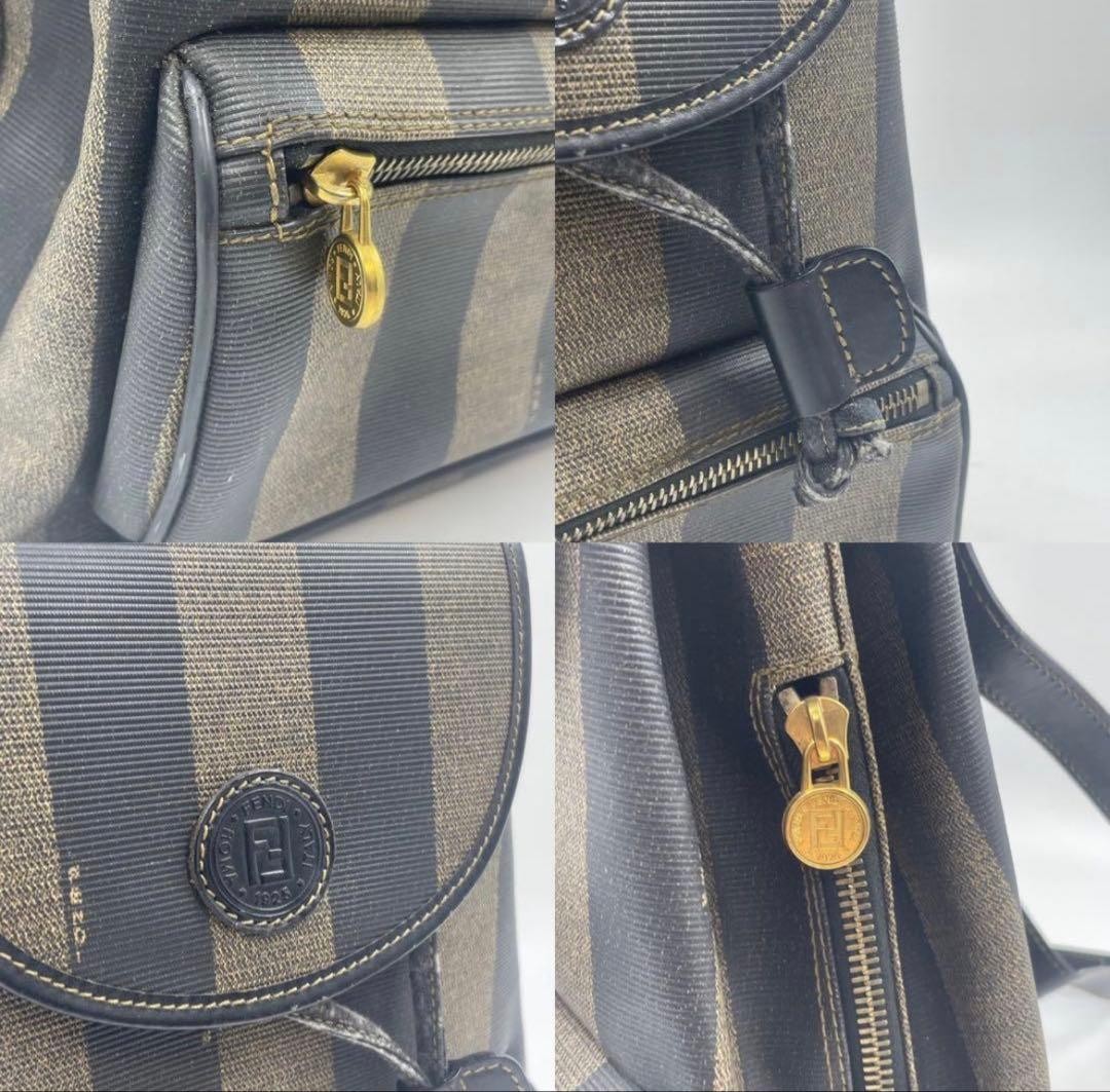 Authentic Fendi Backpack Pecan Leather 12cm Deep, 25cm Tall, Adjustable Strap image 8