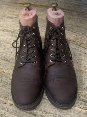 Thursday Boot Captain Boots Men's Size US Arizona Adobe Brown Cap  Toe