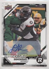 2019 Upper Deck CFL Auto Dominique Rhymes #117 Auto i9i