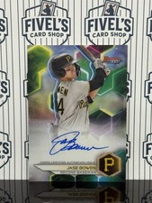 2023 Bowman's Best of '23 Autographs Refractors #B23JBOW Jase Bowen