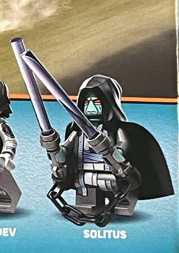 NEW! LEGO 75414 Star Wars: SOLITUS Minifigure IN HAND SHIPS TODAY - Picture 2 of 3