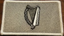 Irish Ireland Flag Embroidered Iron-On Sew Patch Tactical Travel Emblem 3
