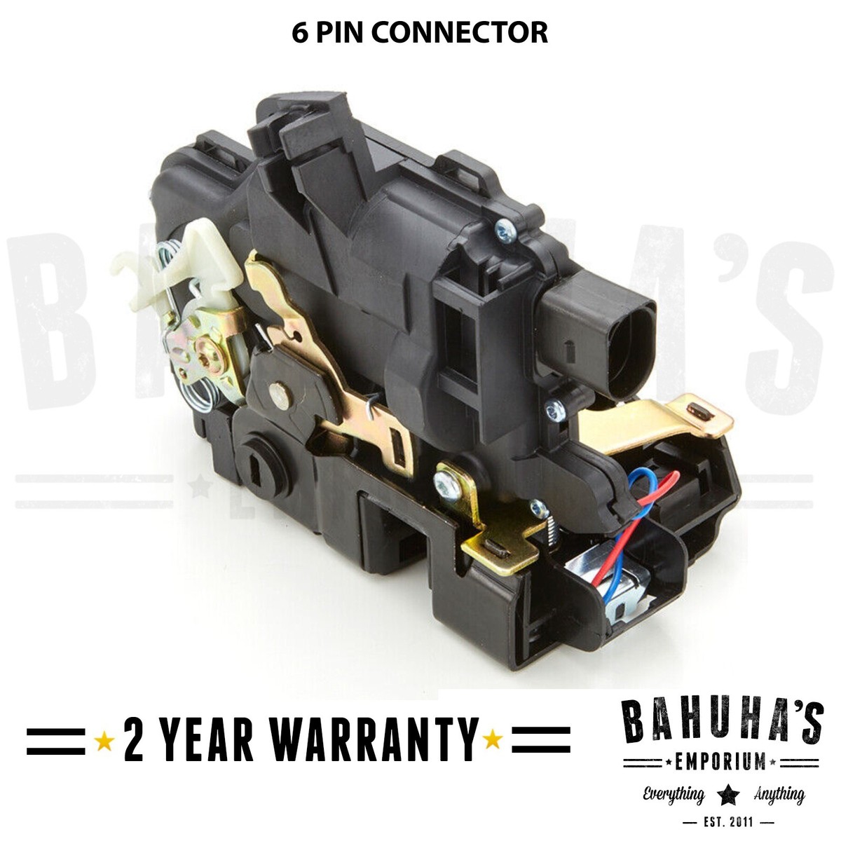 Rear Left Passenger Side Door Lock Mechanism VW Golf MK4 Jetta 