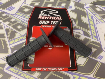 Renthal Original Motocross MX Enduro 1/2 Waffle Lenkergriffe Medium Compound