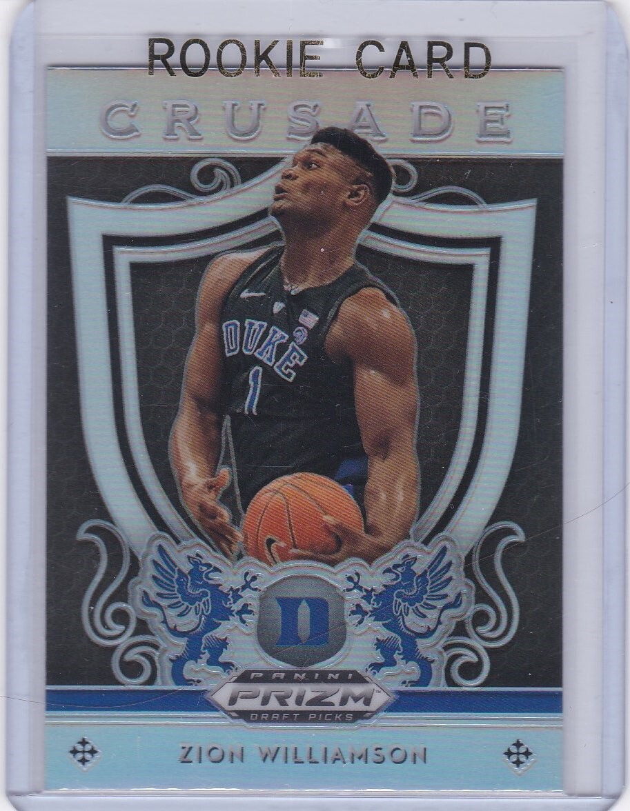 ZION WILLIAMSON ROOKIE CARD 2019 Basketball Draft Picks RARE SILVER PRIZMS $$ RC ZION WILLIAMSON ROOKIE CARD 2019 Basketball Draft Picks RARE SILVER PRIZMS $$ RC