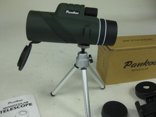 Pankoo 40x60 Cannocchiale da puntamento monoculare ad alta potenza con treppiede e scatola smartphone - Foto 2 di 13
