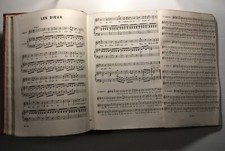 1863 PARTITIONS CHANSONS GUSTAVE NADAUD PAROLES et MUSIQUE PIANO POESIES LIVRE
