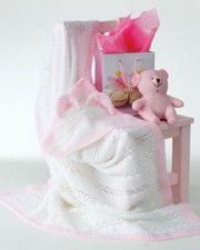BABY KNITTING  PATTERN baby kitty hooded  blanket  double knit  30 x 30 in
