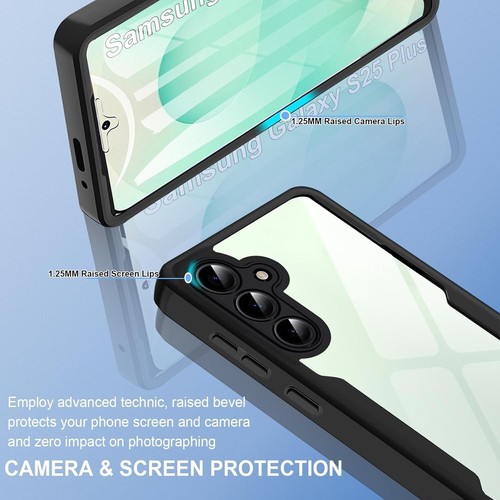 Pour Samsung Galaxy S25 PLUS Coque Gel avant + Arrière 360 Protection INTEGRALE - Zdjęcie 2 z 5