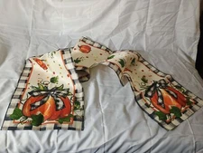 Pumpkin Harvest Decorative Table Runner
