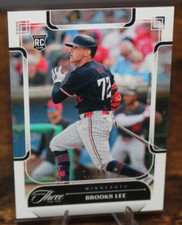 Brooks Lee RC 2024 Panini Three and Two Base /99