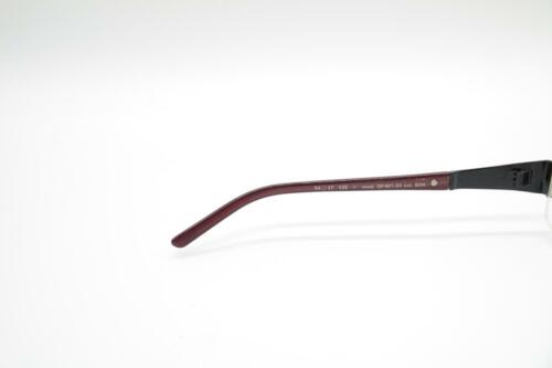 Gianfranco Ferre GF401-04 Black Red half Rim Glasses Frames New - Picture 5 of 6